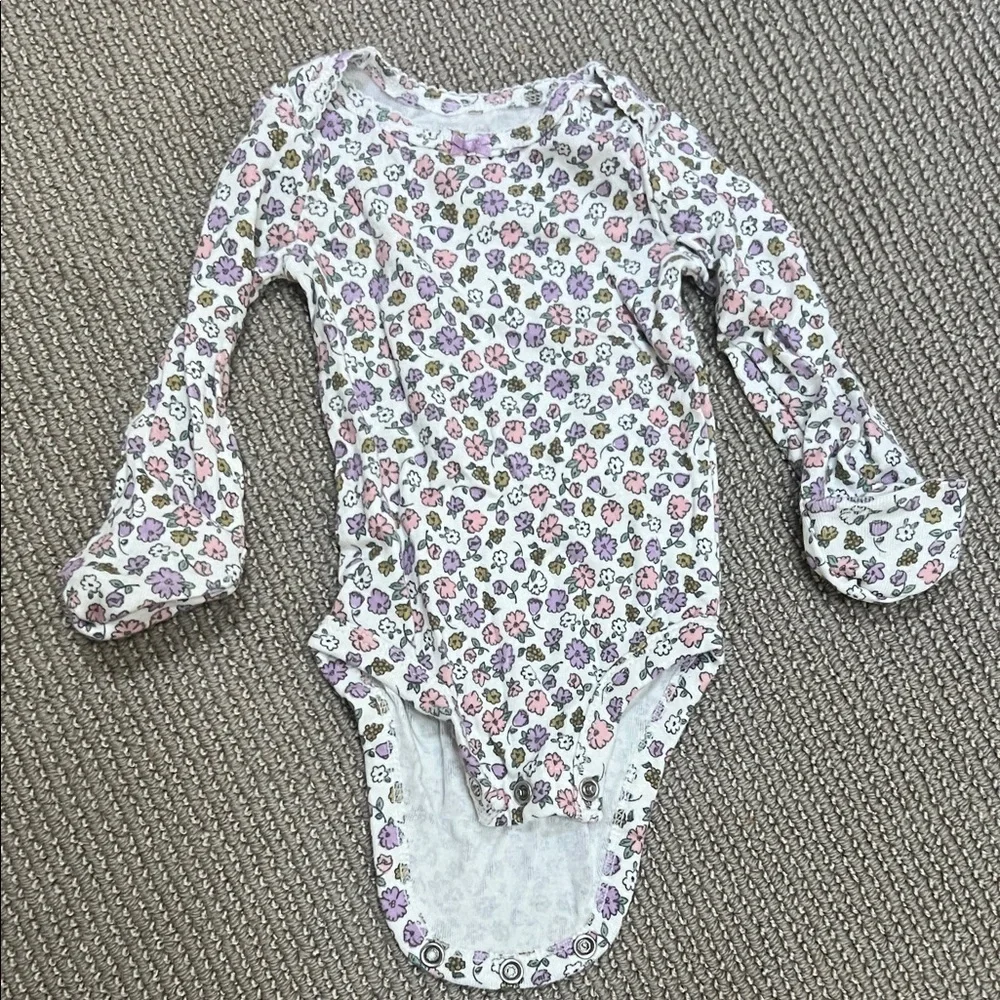 Carter's Multicolor Floral Bodysuit with matching Leggings